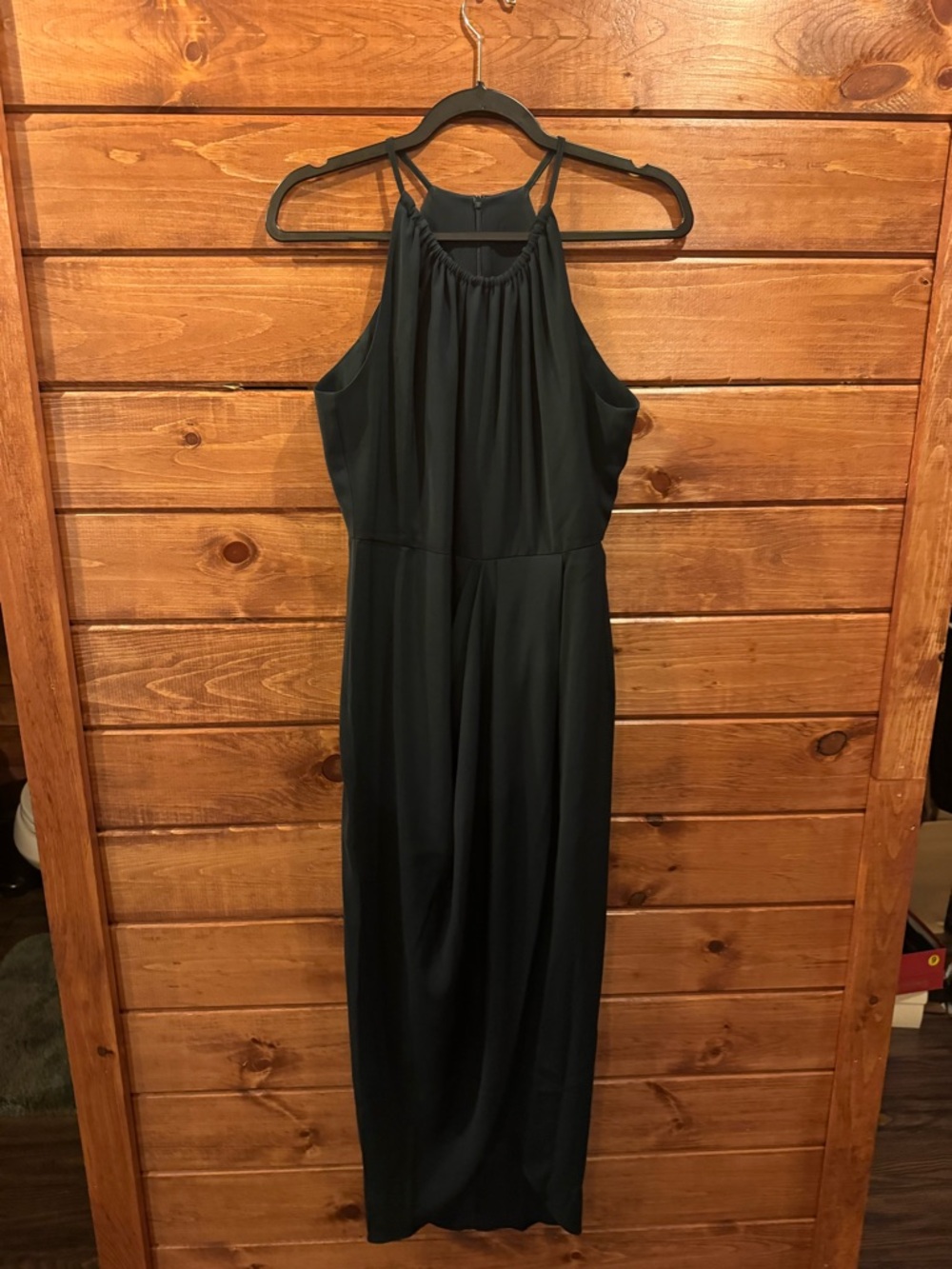 Black Halter Maxi Dress - Elegant Women's Dress Shona Joy